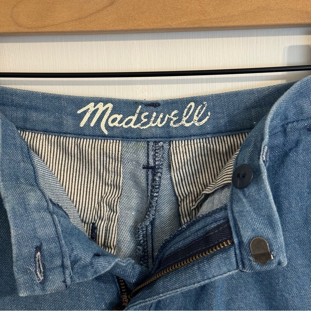 Madewell Cotton Linen Shorts Size 2